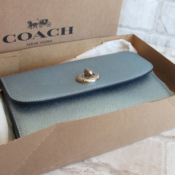 Coach Leather Clutch - Picture 2 of 4